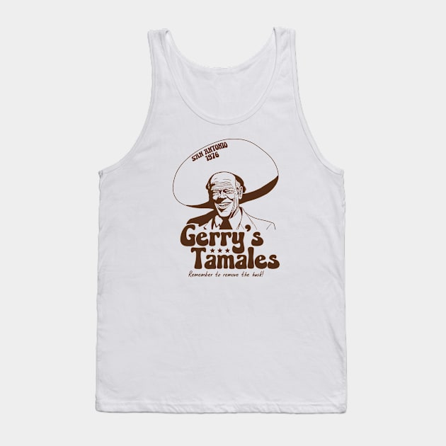 Vintage Gerry's Tamales San Antonio 1976 // Funny President Gerald Ford Tank Top by SLAG_Creative